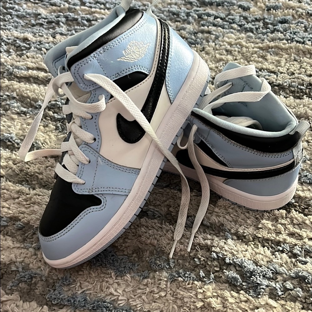 Nike Blue and Black Air Jordan’s